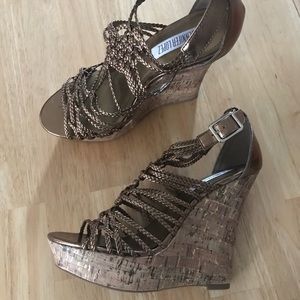Jennifer Lopez wedge sandals